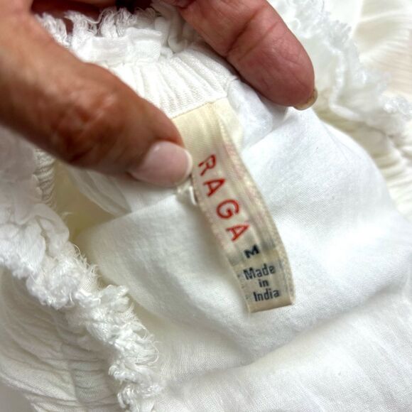 Anthropologie Raga White Maxi Dress - Picture 8 of 10